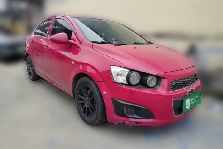 Used Chevrolet Aveo Sonic 2011 Sedan 1.4L MT SL Front Right 45 Deg