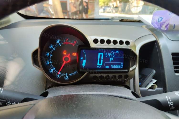 Used Chevrolet Aveo Sonic 2011 Sedan 1.6L Automatic SX Instrument Cluster