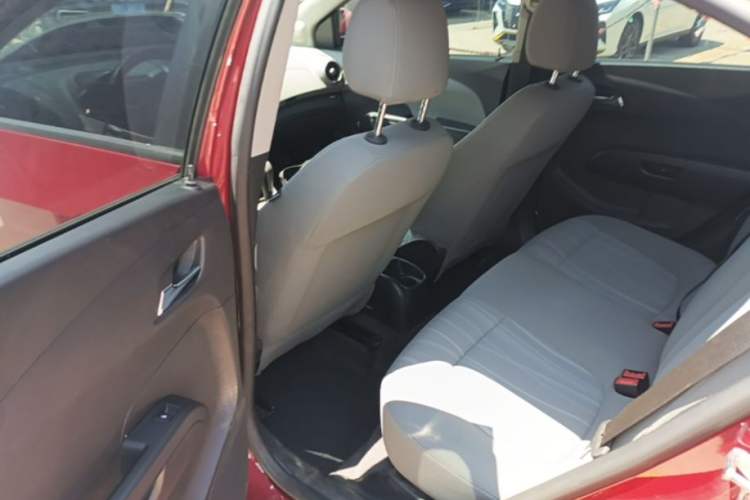 Used Chevrolet Aveo Sonic 2011 Sedan 1.4L Automatic SE Left Rear Seat