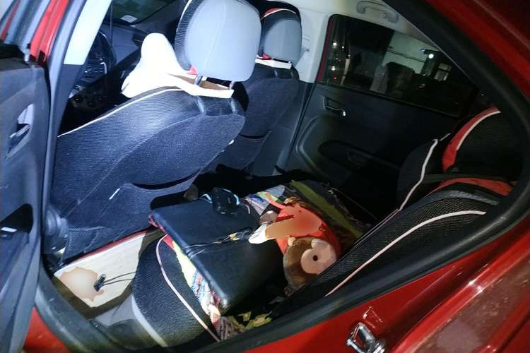 Used Chevrolet Aveo Sonic 2011 Sedan 1.4L Manual Transmission SE Left Rear Seat