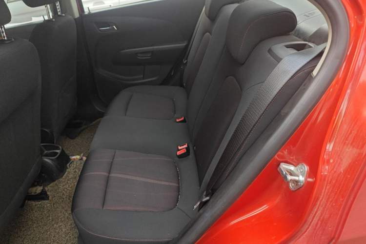 Used Chevrolet Aveo Sonic 2011 Sedan 1.4L Automatic SE Left Rear Seat