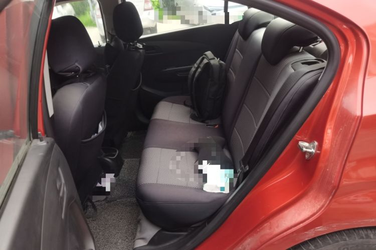 Used Chevrolet Aveo Sonic 2011 Sedan 1.4L MT SL Left Rear Seat