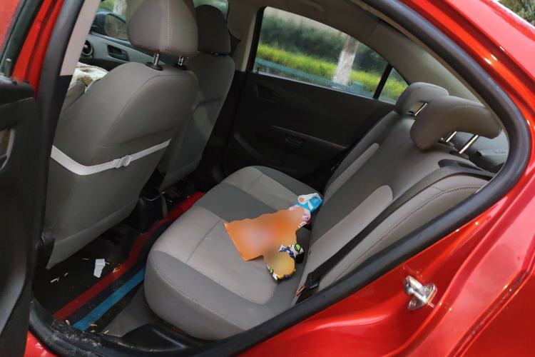 Used Chevrolet Aveo Sonic 2011 Sedan 1.4L MT SL Left Rear Seat