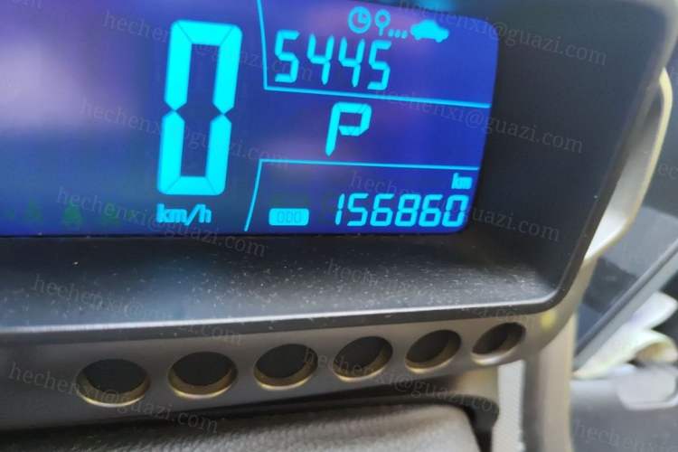 Used Chevrolet Aveo Sonic 2011 Sedan 1.6L Automatic SX Odometer Close Up