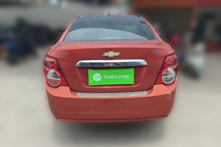 Used Chevrolet Aveo Sonic 2011 Sedan 1.4L Manual Transmission SE Rear