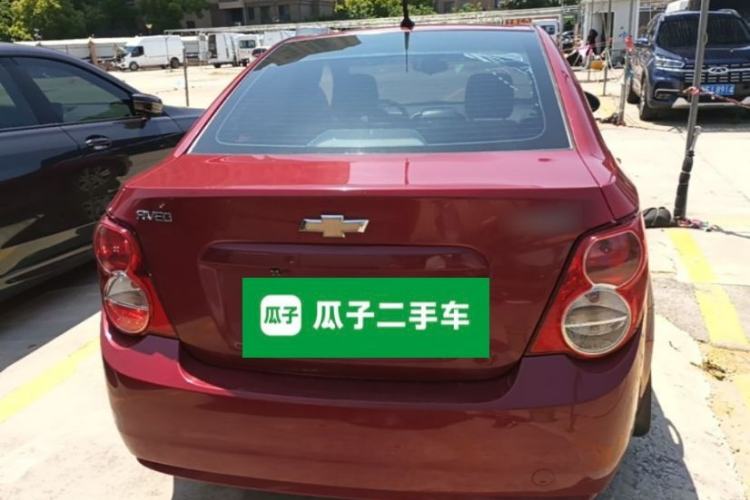 Used Chevrolet Aveo Sonic 2011 Sedan 1.4L Automatic SE Rear