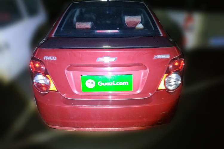 Used Chevrolet Aveo Sonic 2011 Sedan 1.4L Manual Transmission SE Rear