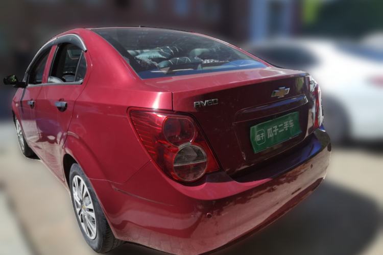 Used Chevrolet Aveo Sonic 2011 Sedan 1.4L MT SL Rear Left 45 Deg