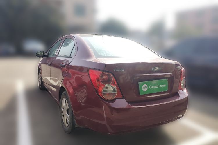 Used Chevrolet Aveo Sonic 2011 Sedan 1.4L MT SL Rear Left 45 Deg