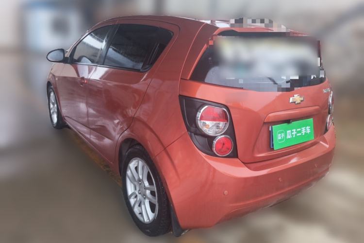 Used Chevrolet Aveo Sonic 2011 Hatchback 1.6L AT SX Rear Left 45 Deg