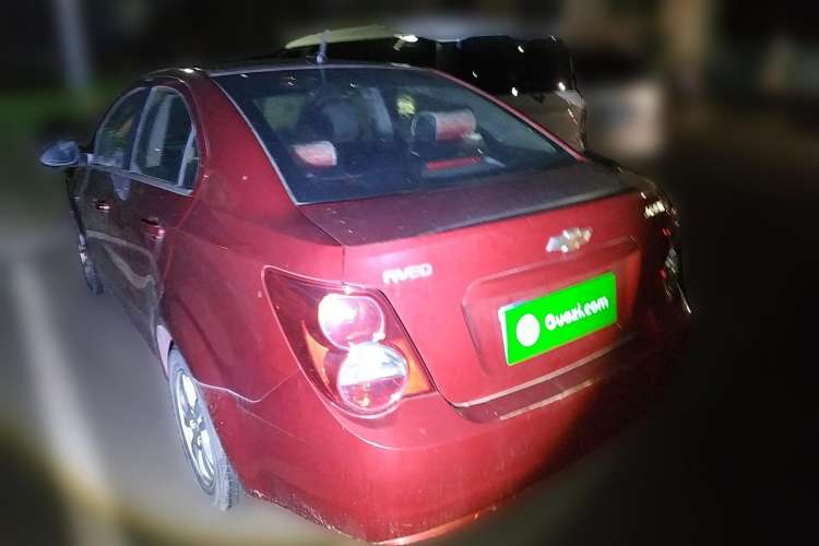 Used Chevrolet Aveo Sonic 2011 Sedan 1.4L Manual Transmission SE Rear Left 45 Deg