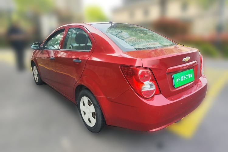 Used Chevrolet Aveo Sonic 2011 Sedan 1.4L Automatic SL Rear Left 45 Deg