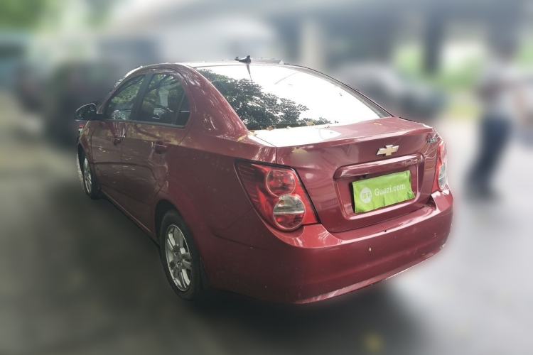 Used Chevrolet Aveo Sonic 2011 Sedan 1.4L Automatic SE Rear Left 45 Deg