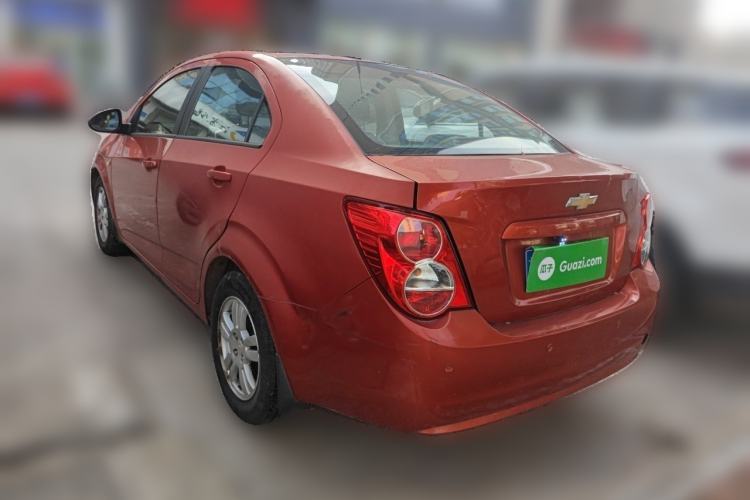 Used Chevrolet Aveo Sonic 2011 Sedan 1.4L Automatic SE Rear Left 45 Deg