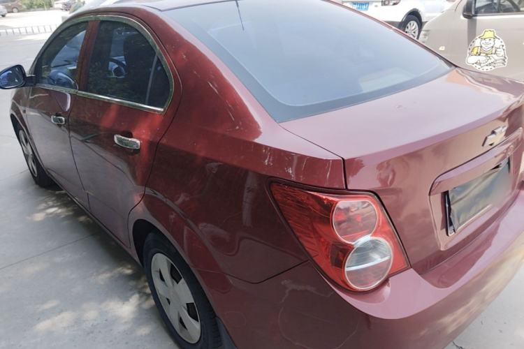 Used Chevrolet Aveo Sonic 2011 Sedan 1.4L MT SL Rear Left 45 Deg