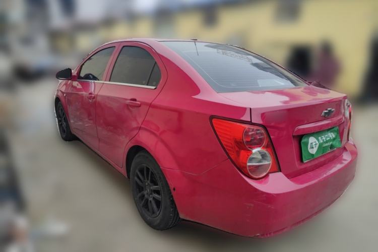Used Chevrolet Aveo Sonic 2011 Sedan 1.4L MT SL Rear Left 45 Deg