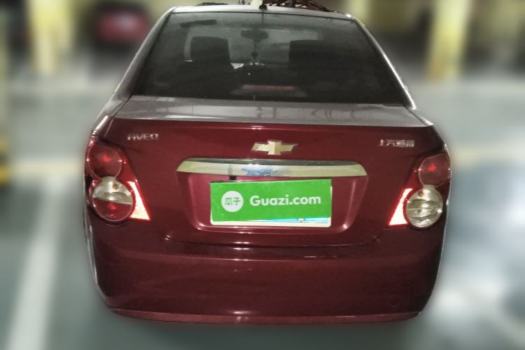 Used Chevrolet Aveo Sonic 2011 Sedan 1.4L Manual Transmission SE Rear