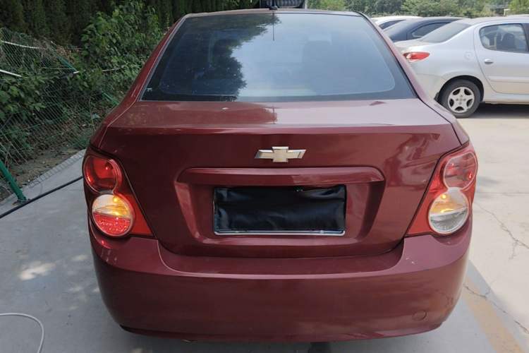 Used Chevrolet Aveo Sonic 2011 Sedan 1.4L MT SL Rear