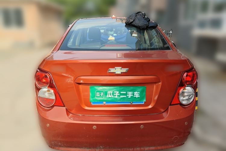 Used Chevrolet Aveo Sonic 2011 Sedan 1.4L Manual Transmission SE Rear