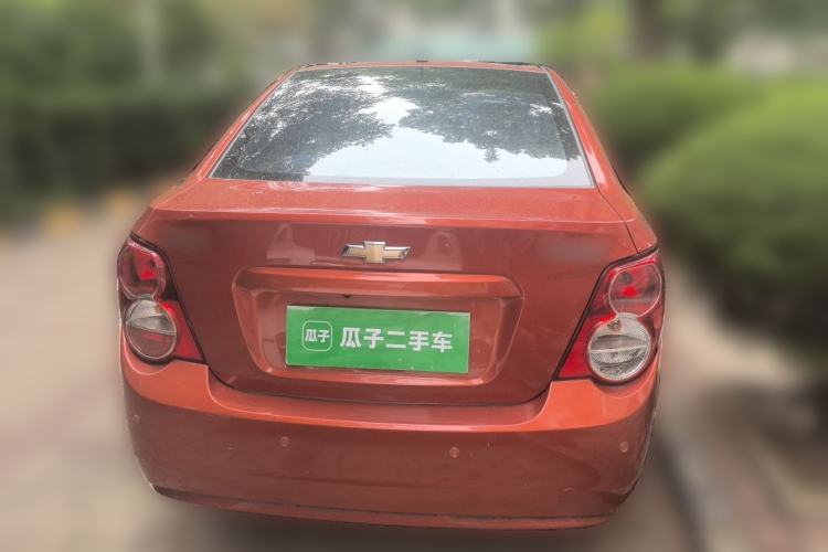 Used Chevrolet Aveo Sonic 2011 Sedan 1.4L Manual Transmission SE Rear