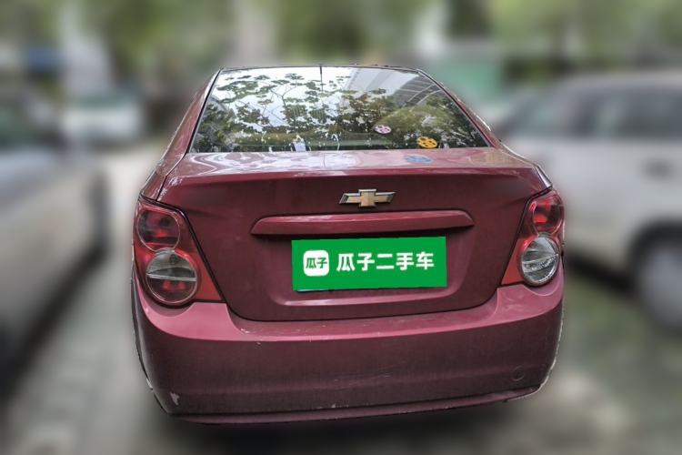 Used Chevrolet Aveo Sonic 2011 Sedan 1.4L MT SL Rear