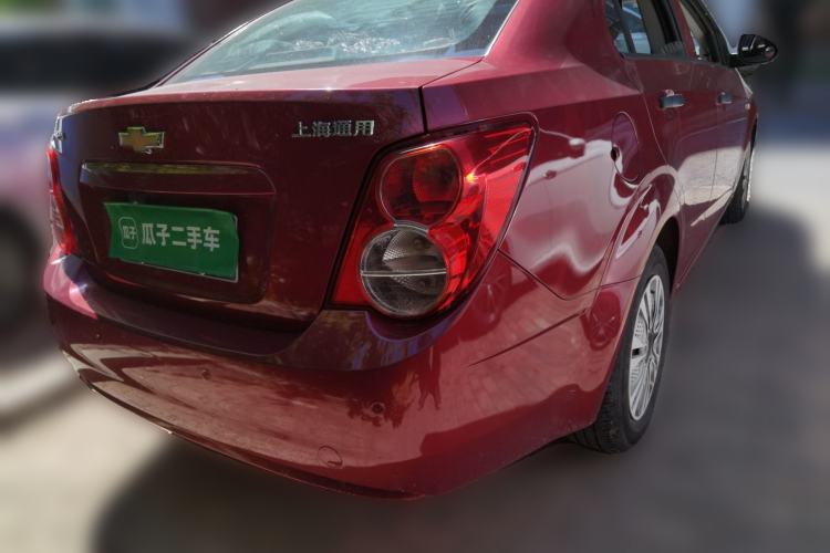 Used Chevrolet Aveo Sonic 2011 Sedan 1.4L MT SL Rear Right 45 Deg