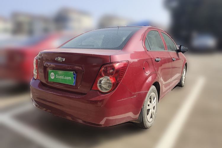 Used Chevrolet Aveo Sonic 2011 Sedan 1.4L MT SL Rear Right 45 Deg