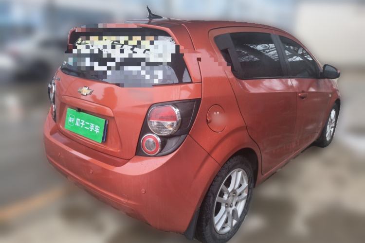 Used Chevrolet Aveo Sonic 2011 Hatchback 1.6L AT SX Rear Right 45 Deg