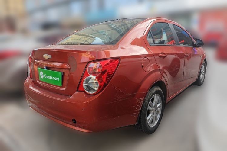 Used Chevrolet Aveo Sonic 2011 Sedan 1.4L Automatic SE Rear Right 45 Deg