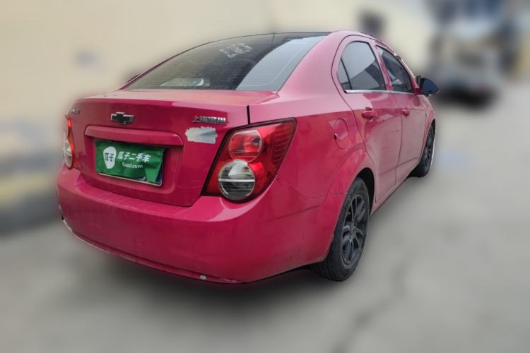 Used Chevrolet Aveo Sonic 2011 Sedan 1.4L MT SL Rear Right 45 Deg