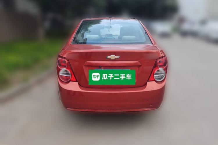 Used Chevrolet Aveo Sonic 2011 Sedan 1.4L MT SL Rear