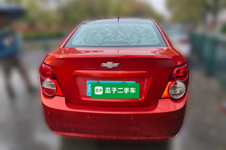 Used Chevrolet Aveo Sonic 2011 Sedan 1.4L MT SL Rear