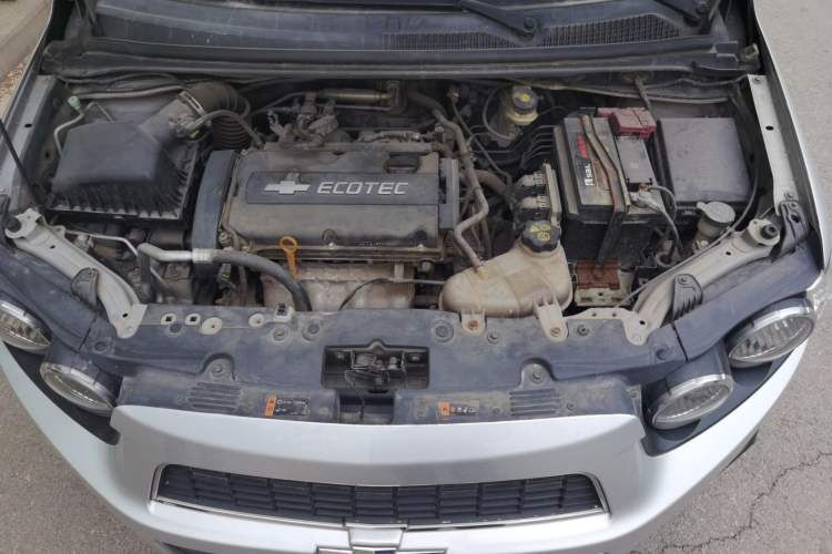 Used Chevrolet Aveo Sonic 2011 Sedan 1.6L Automatic SX Engine Bay