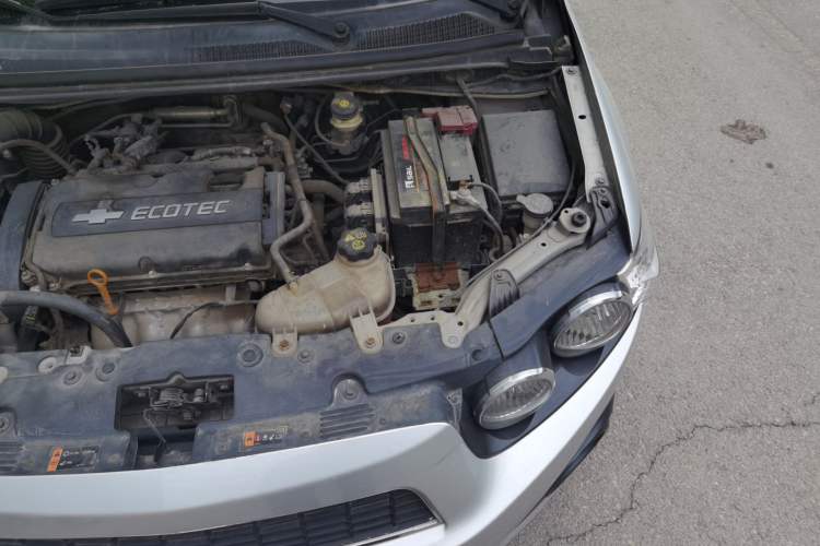 Used Chevrolet Aveo Sonic 2011 Sedan 1.6L Automatic SX Engine Bay Left