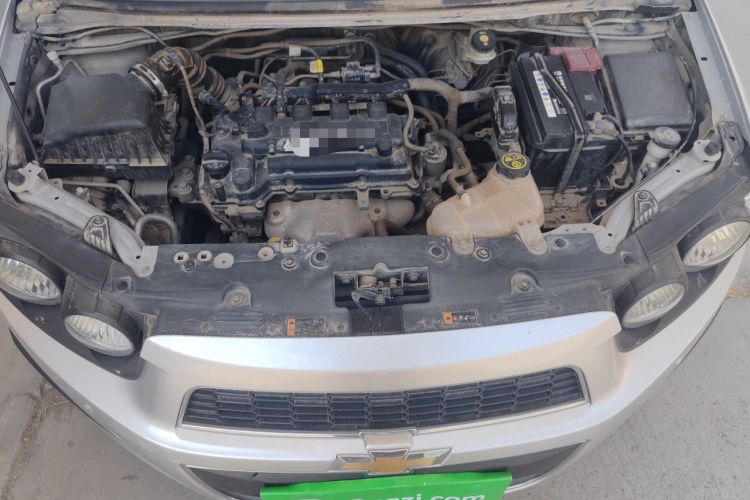 Used Chevrolet Aveo Sonic 2011 Sedan 1.4L MT SL Engine Bay