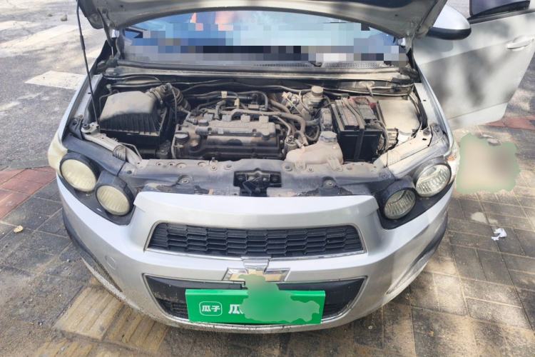 Used Chevrolet Aveo Sonic 2011 Sedan 1.4L Automatic SL Engine Bay