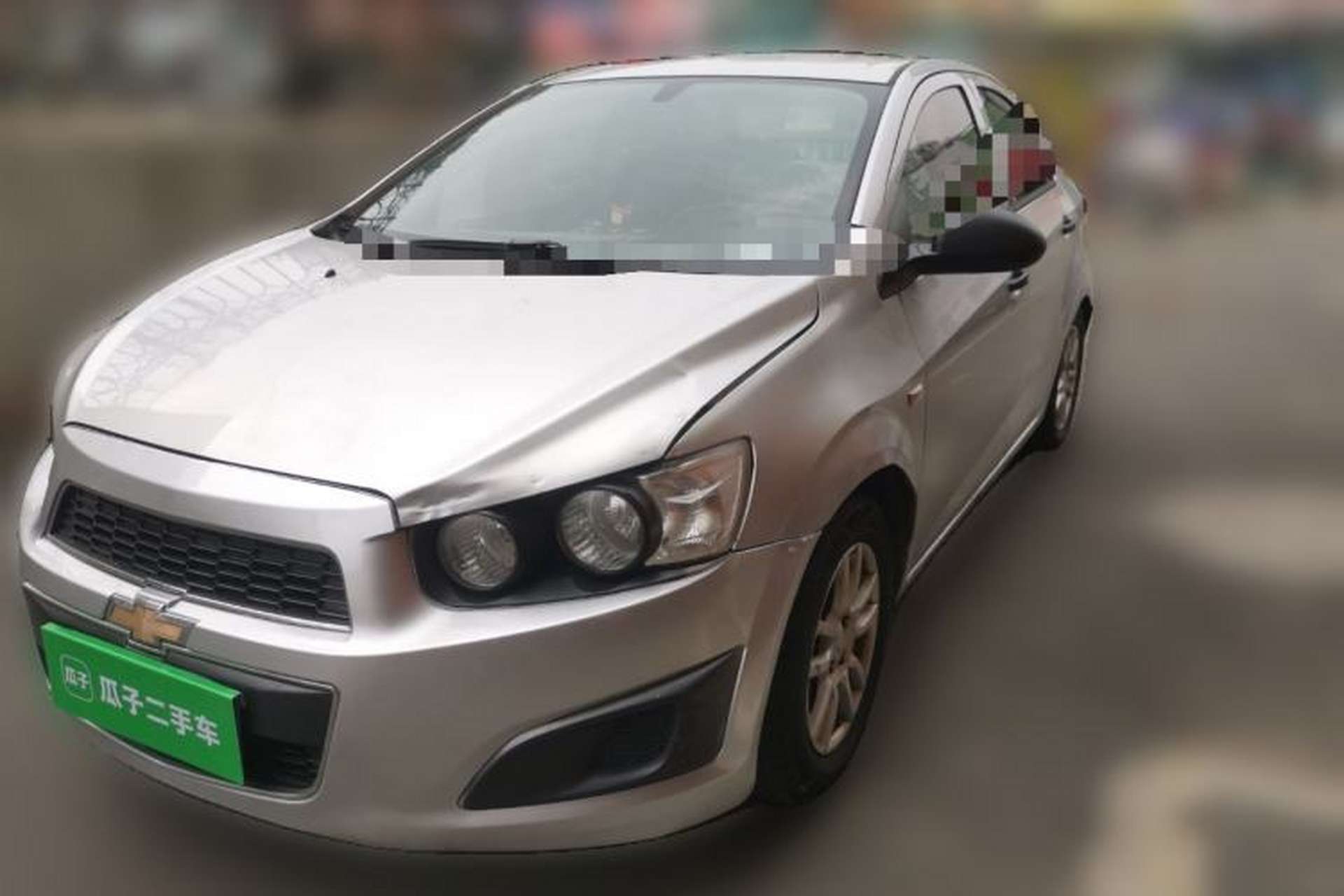 Used Chevrolet Aveo Sonic 2011 Sedan 1.4L MT SL Front Left 45 Deg