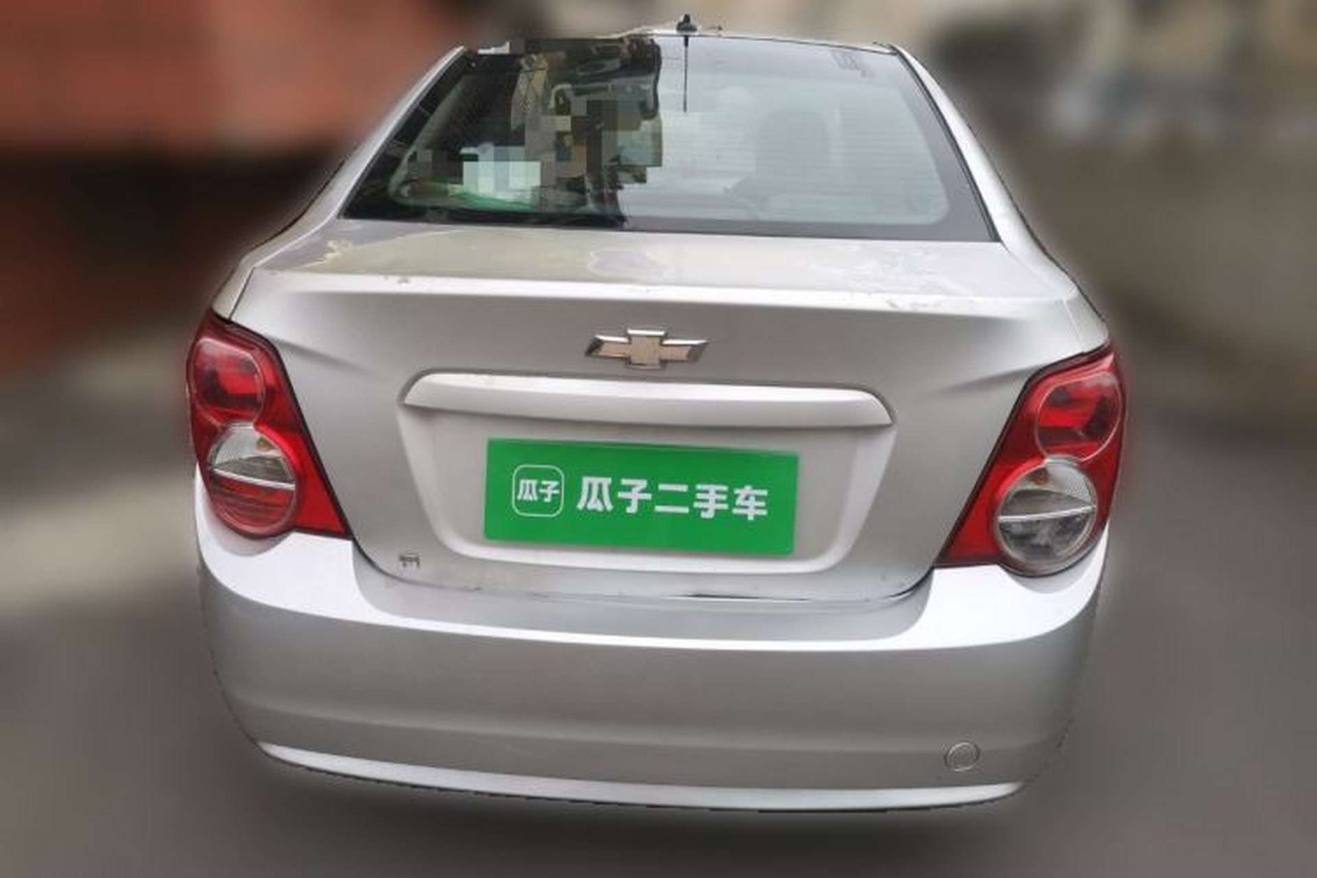 Used Chevrolet Aveo Sonic 2011 Sedan 1.4L MT SL Rear