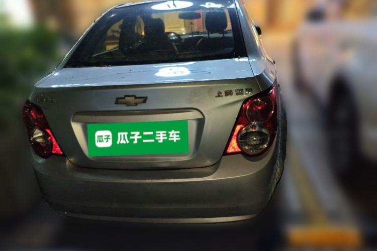 Used Chevrolet Aveo Sonic 2011 Sedan 1.4L MT SL Rear