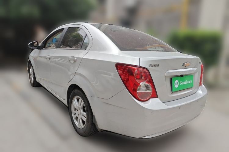 Used Chevrolet Aveo Sonic 2011 Sedan 1.4L Automatic SE Rear Left 45 Deg