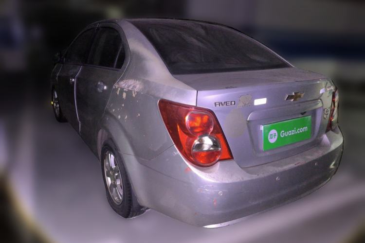 Used Chevrolet Aveo Sonic 2011 Sedan 1.4L Automatic SE Rear Left 45 Deg