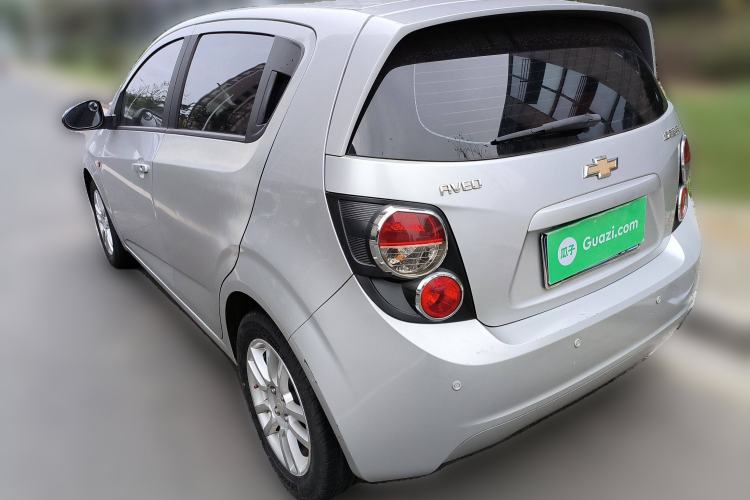 Used Chevrolet Aveo Sonic 2011 Hatchback 1.6L MT SX Rear Left 45 Deg