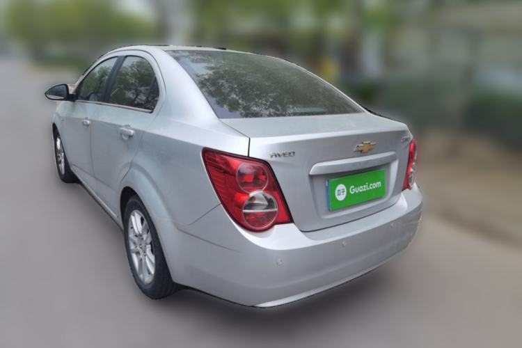 Used Chevrolet Aveo Sonic 2011 Sedan 1.6L Automatic SX Rear Left 45 Deg