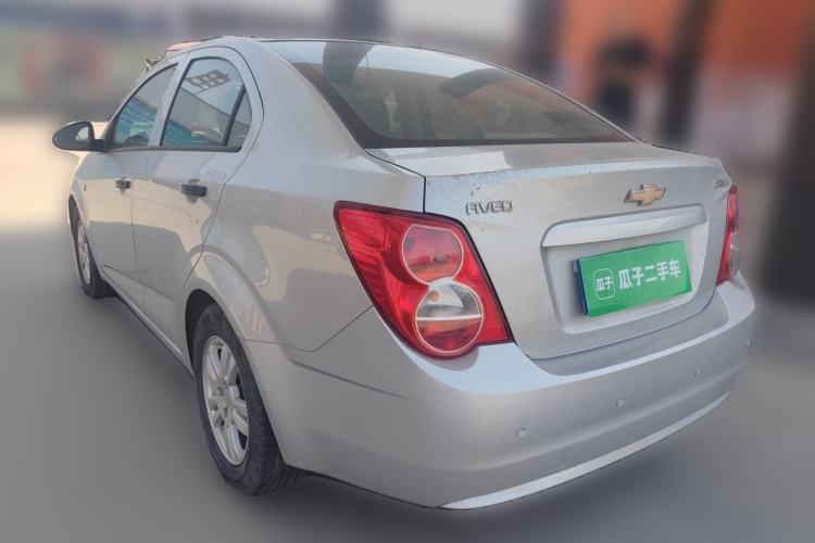 Used Chevrolet Aveo Sonic 2011 Sedan 1.4L MT SL Rear Left 45 Deg