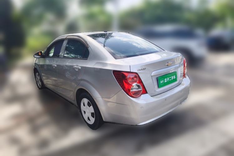 Used Chevrolet Aveo Sonic 2011 Sedan 1.4L Automatic SL Rear Left 45 Deg