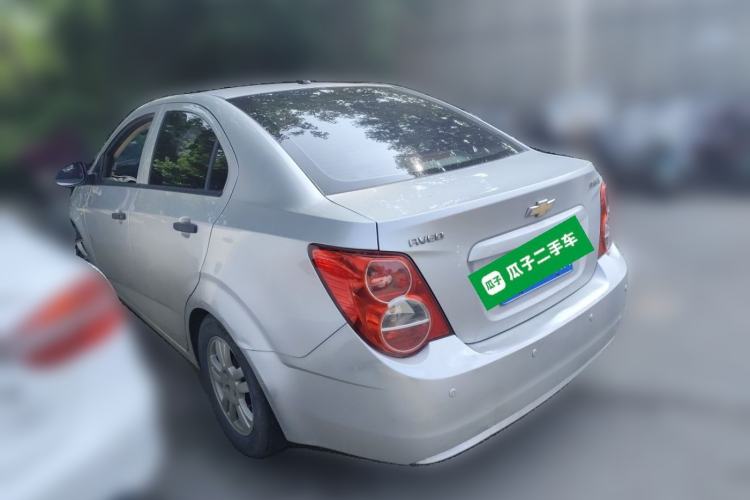 Used Chevrolet Aveo Sonic 2011 Sedan 1.4L MT SL Rear Left 45 Deg