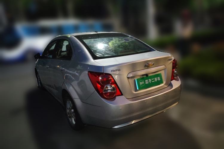 Used Chevrolet Aveo Sonic 2011 Hatchback 1.4L MT SE Rear Left 45 Deg