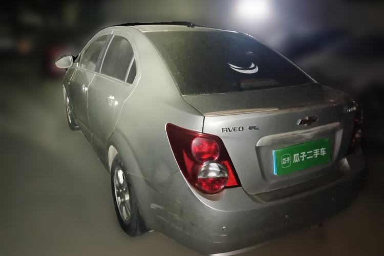 Used Chevrolet Aveo Sonic 2011 Sedan 1.4L Manual Transmission SE Rear Left 45 Deg