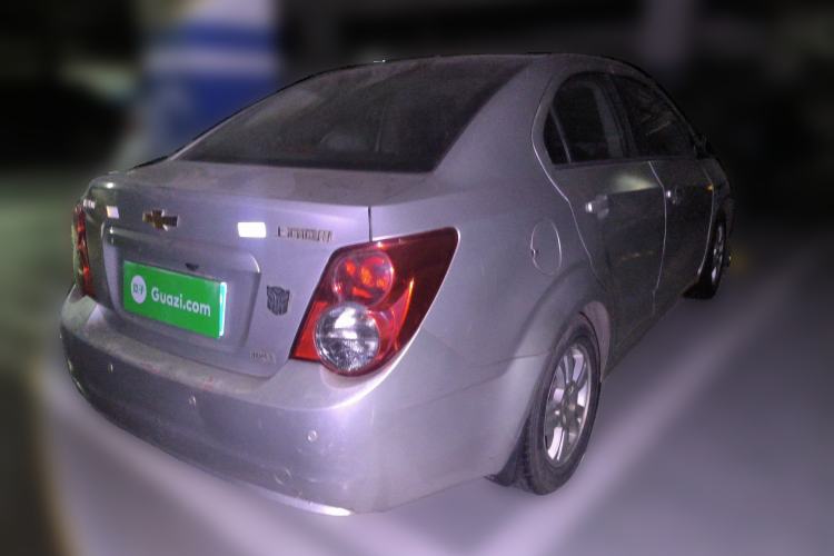 Used Chevrolet Aveo Sonic 2011 Sedan 1.4L Automatic SE Rear Right 45 Deg