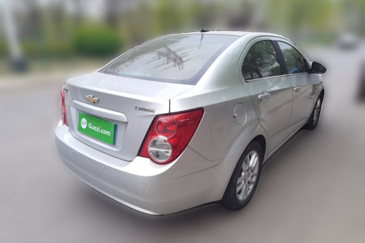 Used Chevrolet Aveo Sonic 2011 Sedan 1.6L Automatic SX Rear Right 45 Deg